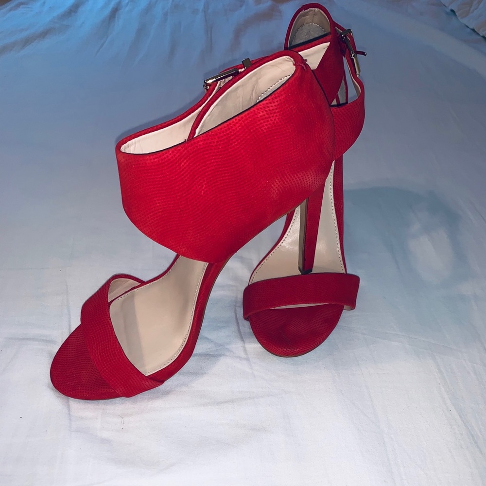 Vince Camuto red heels